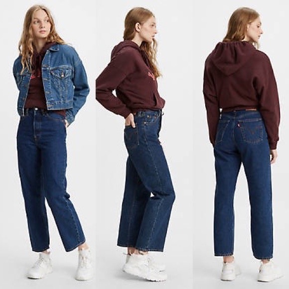 Levi's Denim - NWOT Levi's Premium RIBCAGE STRAIGHT ANKLE WOMEN'S JEANS size 24 inseam 27”